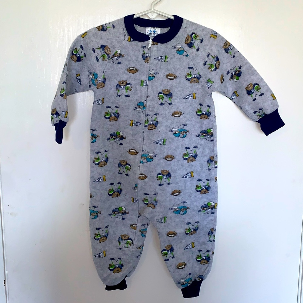 🧸 Carter”s Boys Zip-Up Sleep and Play